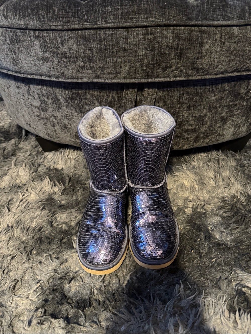 UGG Women’s Sequin Boots - Shimmering Navy